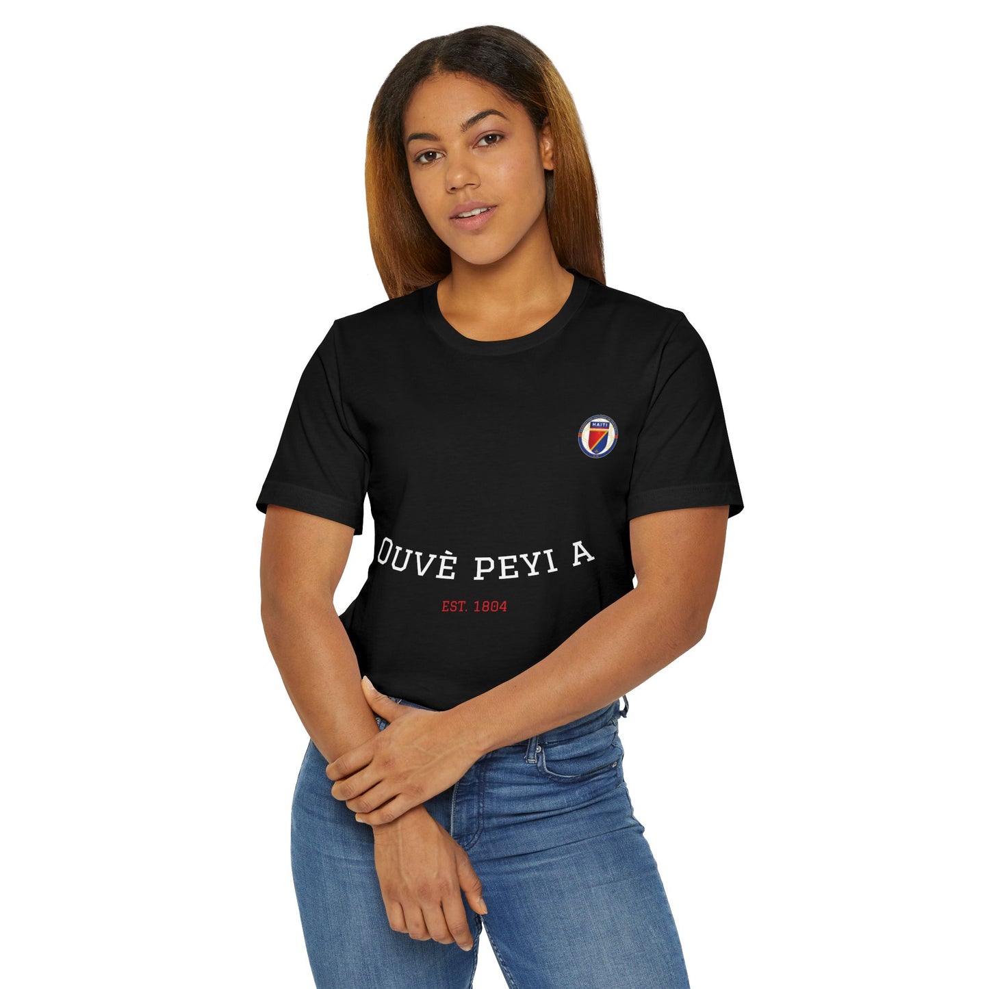 Peyi A T-Shirt — 'Ouvè Peyi A' Front & 'An Avan Grenadye' Back Creole Tee