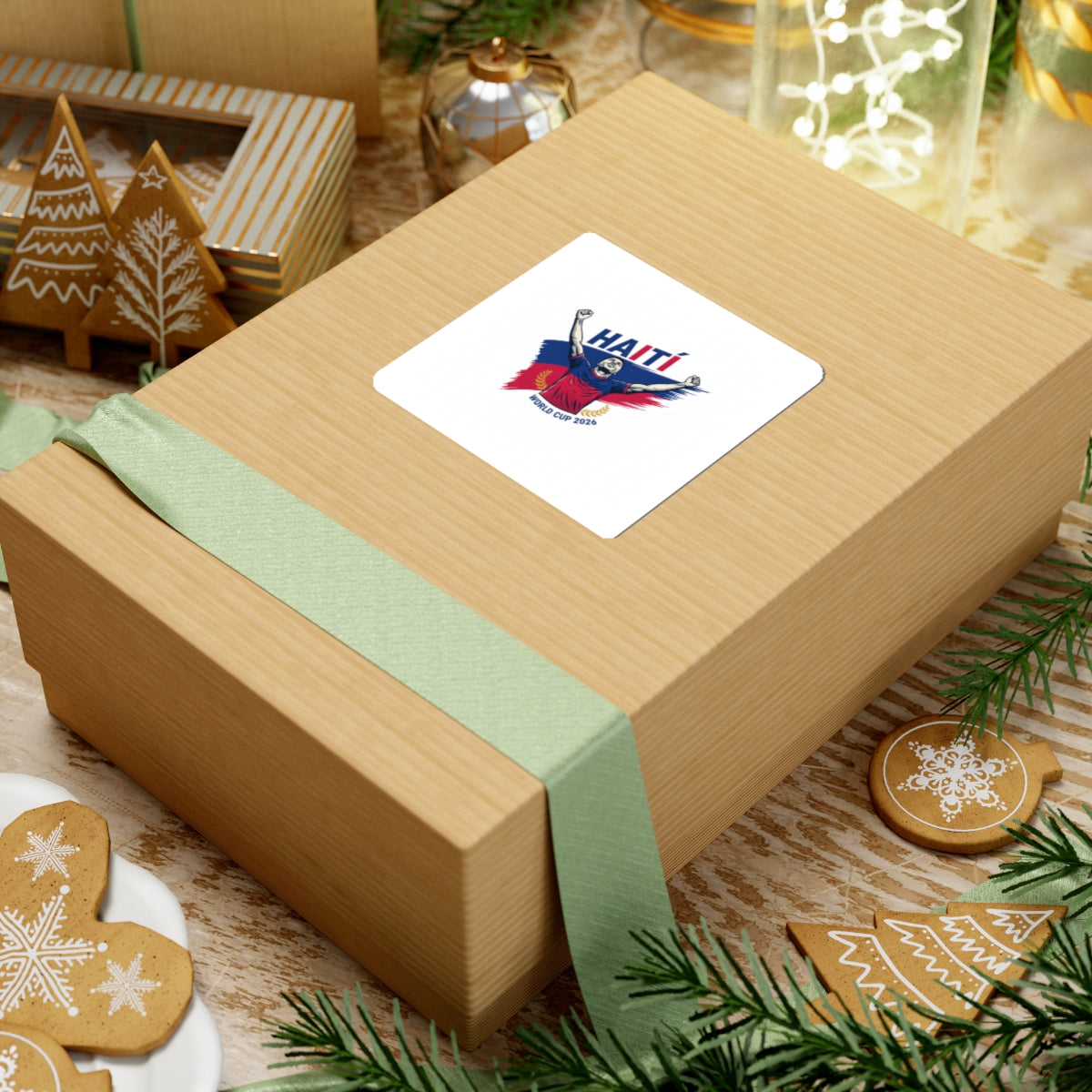 Haiti World Cup 2026 Soccer Fan Kiss-Cut Stickers