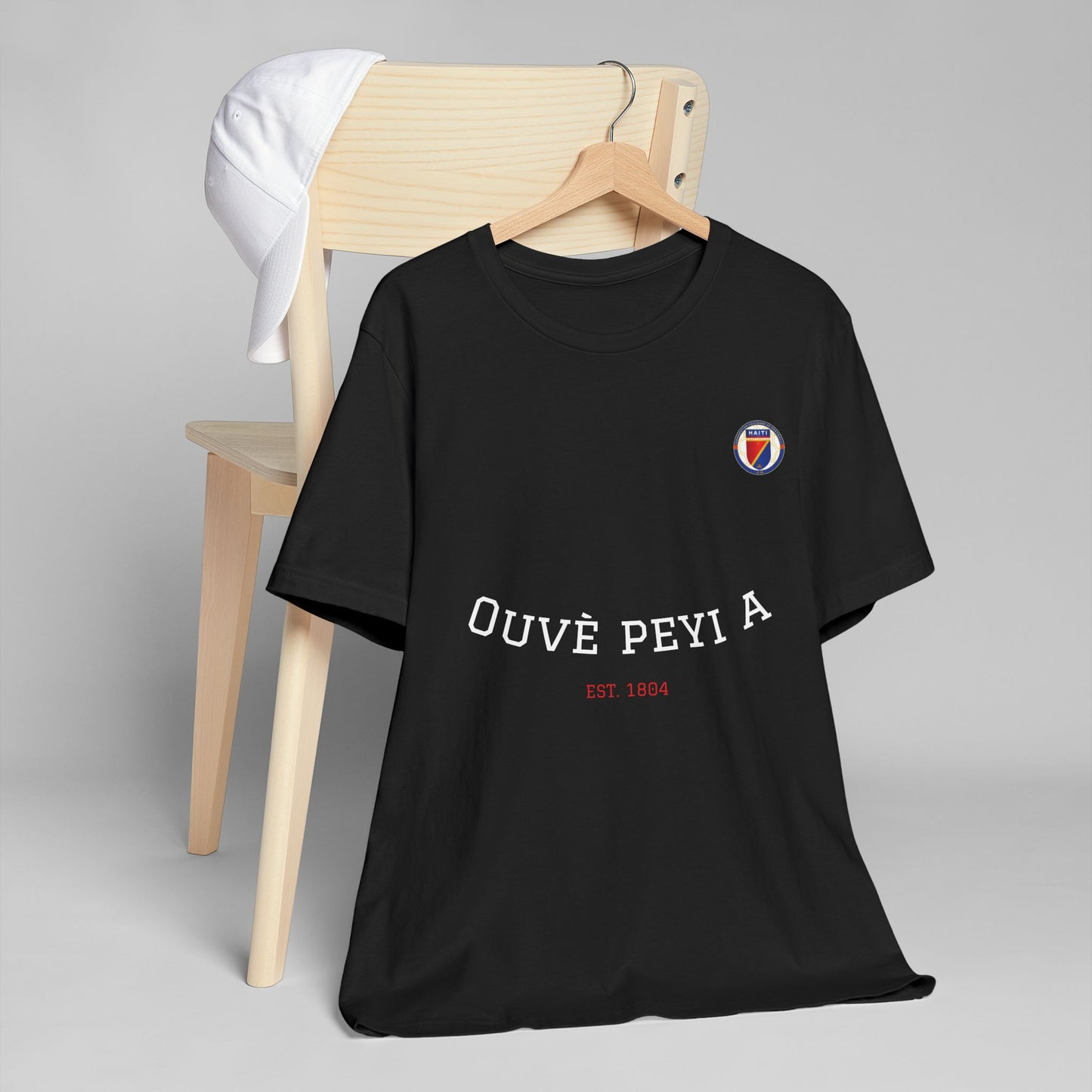 Peyi A T-Shirt — 'Ouvè Peyi A' Front & 'An Avan Grenadye' Back Creole Tee
