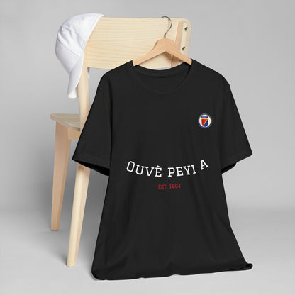 Peyi A T-Shirt — 'Ouvè Peyi A' Front & 'An Avan Grenadye' Back Creole Tee